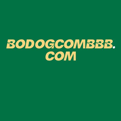 Logo da BODOGCOMBBB